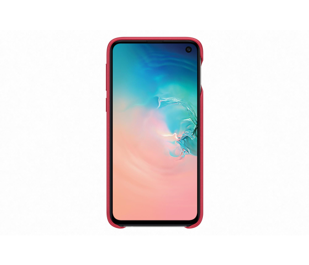 Etui Leather Cover do Samsung Galaxy S10 E czerwone - 478336 - zdjęcie 2
